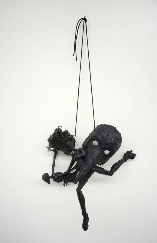 Annette Messager Barbie noire (Black Barbie), 2016