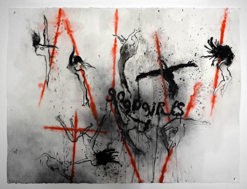 Annette Messager Pole Dance A, 2015