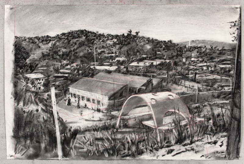 William Kentridge Drawing for 'Other Faces', 2011