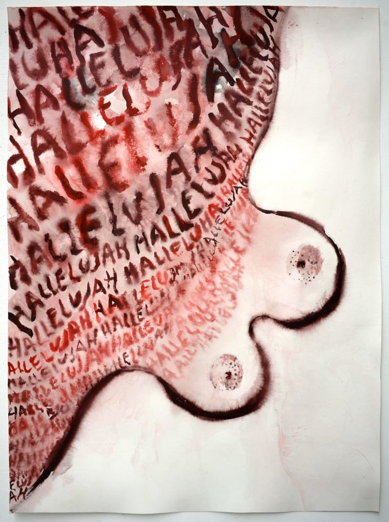 Annette Messager Halleluja 2, 2017