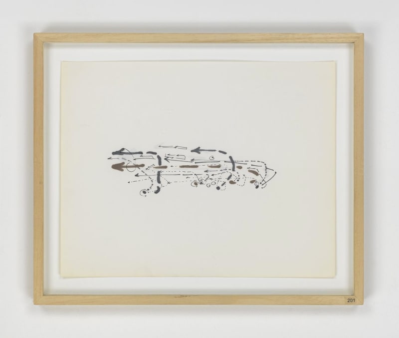 Gordon Matta-Clark Arrows (notebook), 1974