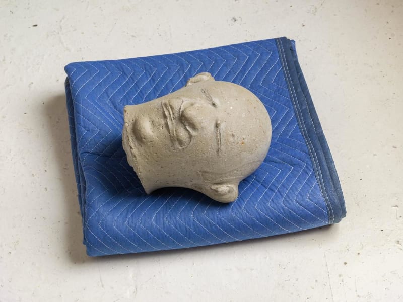 Jean-Luc Moulène Tronche: Carlos Salinas de Gortari, Paris, 2014, 2014