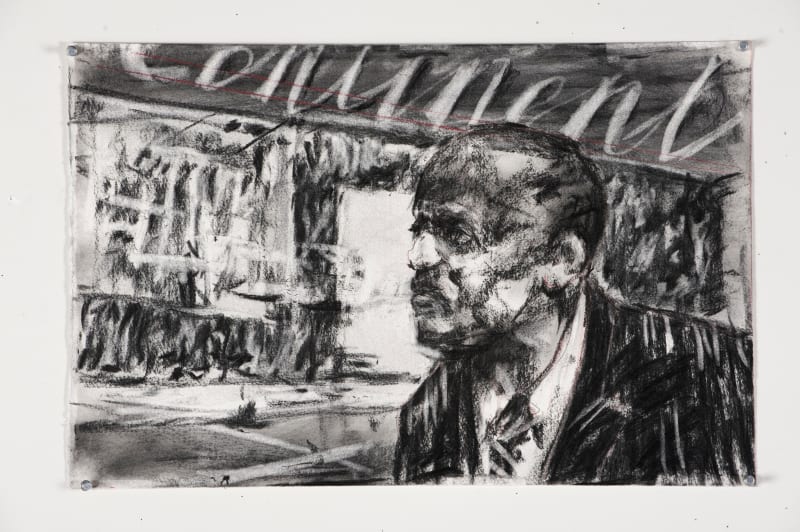 William Kentridge Drawing for 'Other Faces', 2011