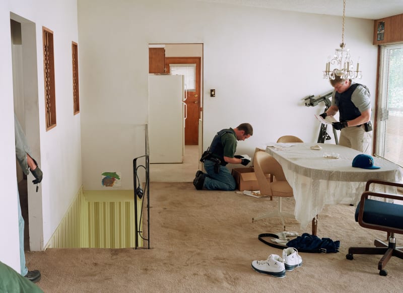 Jeff Wall Search of premises, JEFF WALL PERSONAL PROPERTY- ARTIST PROOF, 2008