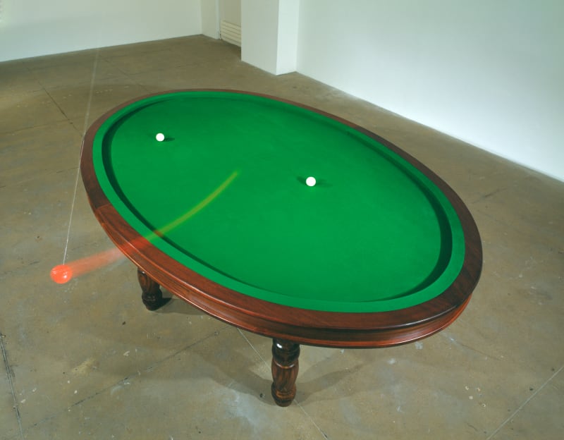 Gabriel Orozco Carambole with Pendulum, 1996