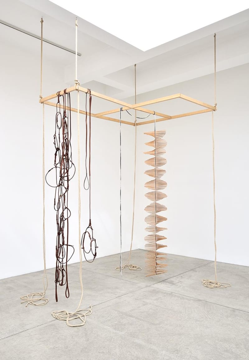 Leonor Antunes discrepancies with X, 2013