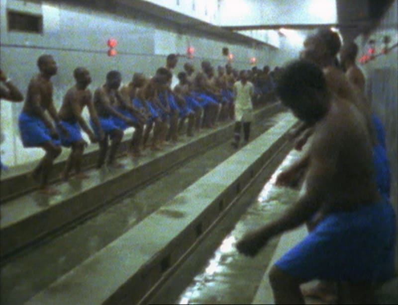 Steve McQueen Carib's Leap/Western Deep, 2002 Carib's Leap (Falling People): 35mm film transferred to digital format, silent; 14 min. looped...