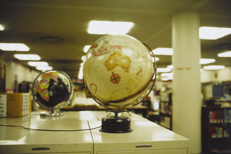 Allan Sekula Waiting for Tear Gas [white globe to black], 1999-2000