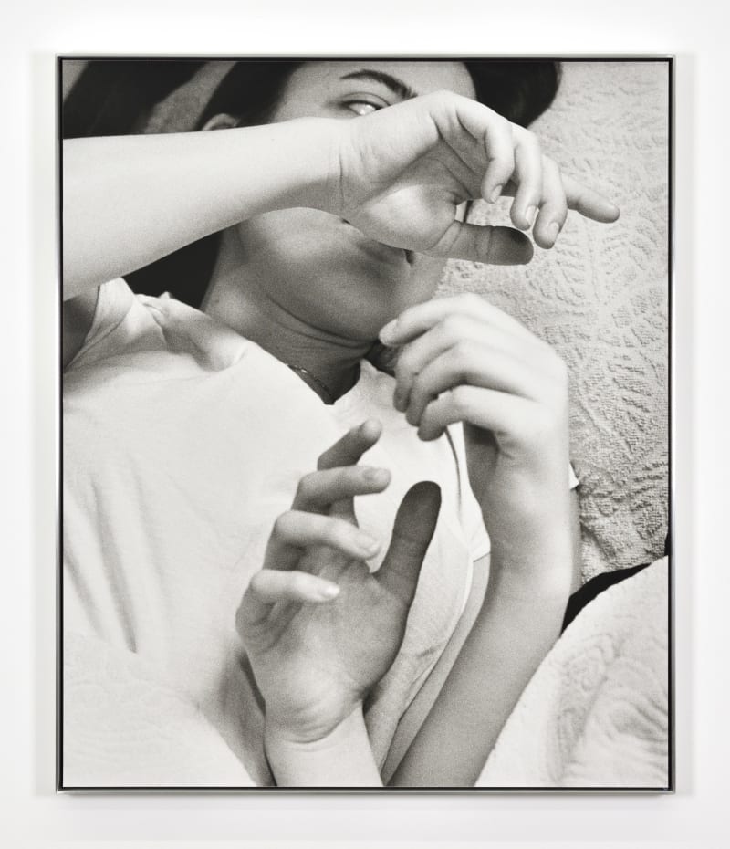Joanna Piotrowska Untitled, 2024 Silver gelatin hand print 24 x 20 1/8 x 1 in. (61 x 51 x 2,5...