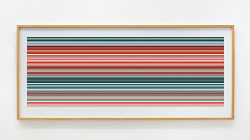 Gerhard Richter 923-24 STRIP, 2012