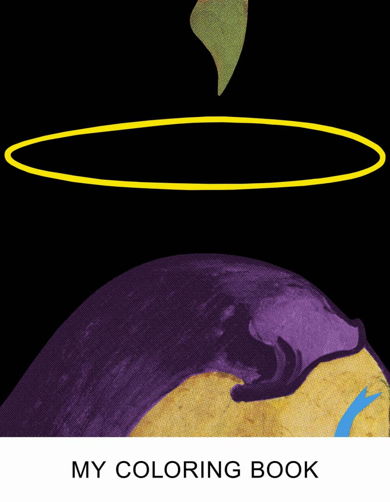 John Baldessari Double Play: My Coloring Book, 2012