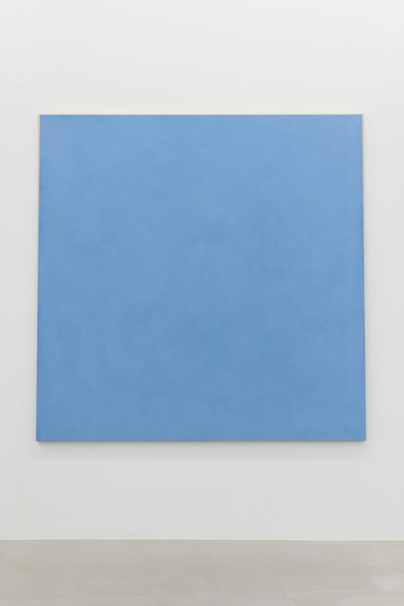 Ettore Spalletti Mezzanotte, blu, 2016