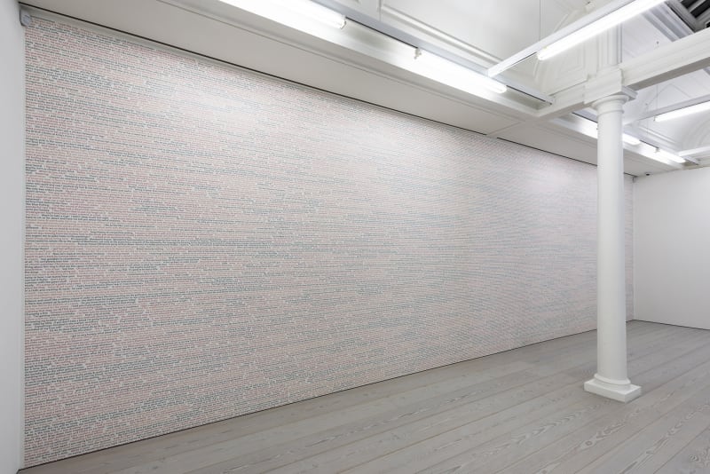 Joseph Grigely Blueberry Surprise, 2006/2019