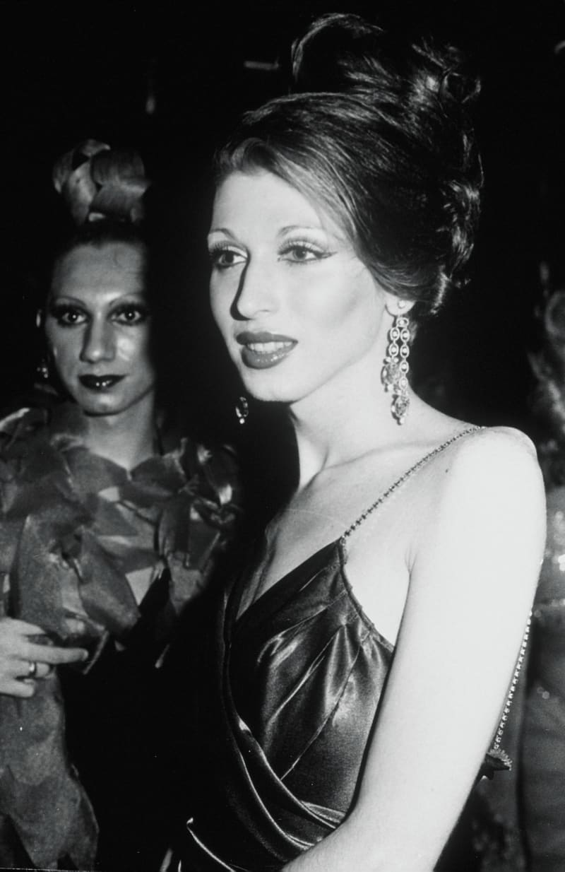 Nan Goldin Marlene in the Profile Room, Boston, 1973