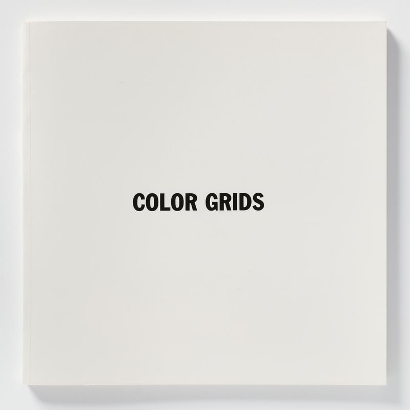 Sol LeWitt Color Grids: All Vertical and Horizontal Combinations of Black, Yellow, Red and Blue Straight, Not-Straight and Broken Lines,...