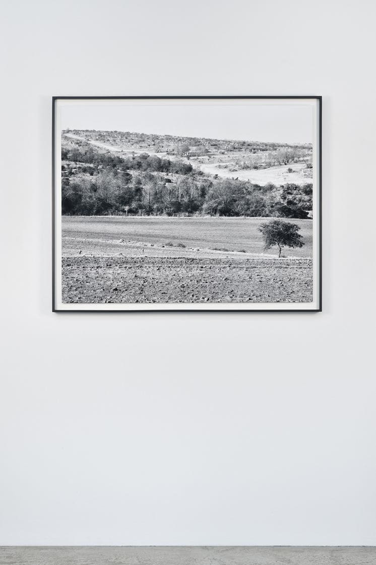 David Goldblatt Landscape with lavatories, Frankfort Resettlement Camp, Frankfort Ciskei. 12 July 1983, Printed in 2014