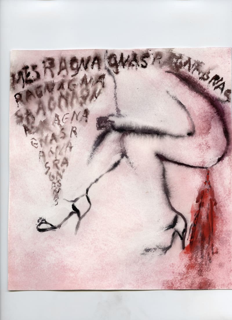 Annette Messager Mes Ragnagnas (My Red Rags), 2016