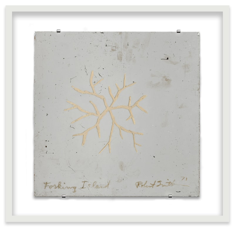 Robert Smithson Forking Island, 1971