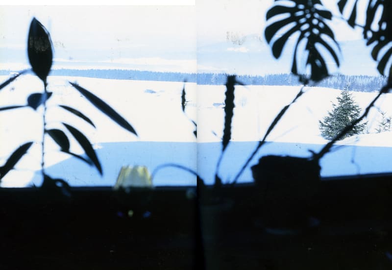 Tacita Dean Floh: Blue Abstract, 2000