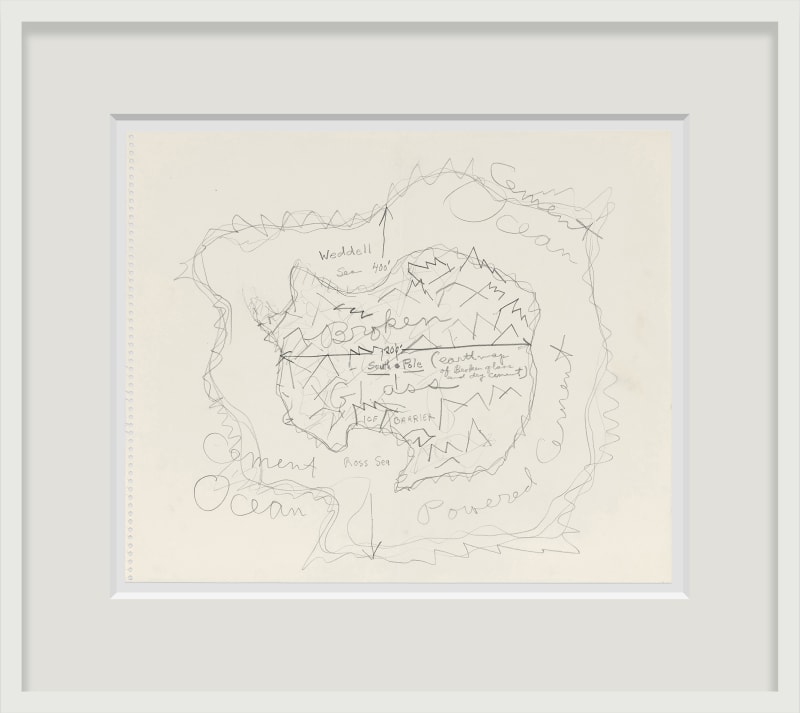 Robert Smithson Cement Ocean, n.d.