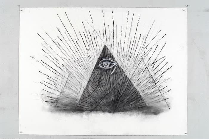 William Kentridge Drawing for 'Preparing the Flute', (Queen of the Night), 2005