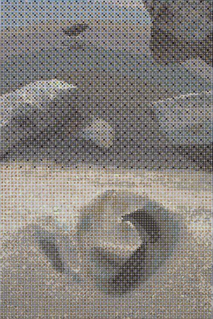 Gabriel Orozco Eroded Rocks in the River, 2011