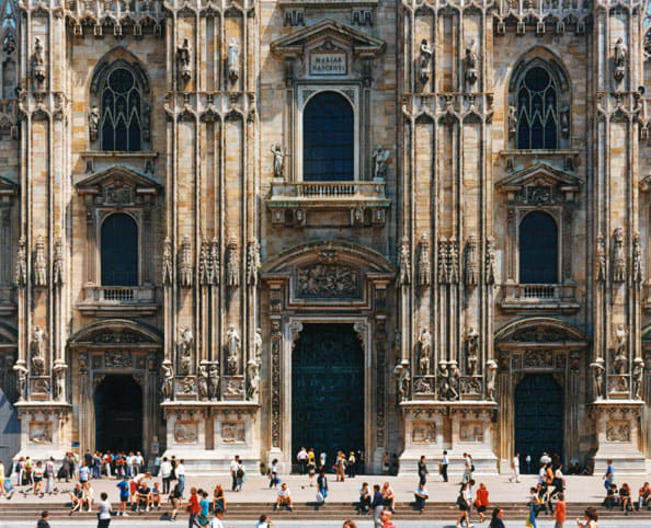 Thomas Struth Milan Cathedral (facade)/Mailänder Dom (Fassade, 1998