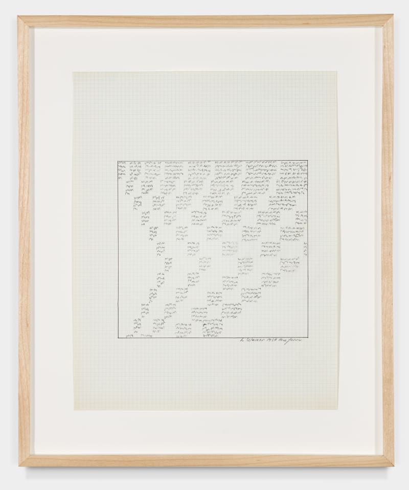 Lawrence Weiner 1967 Drawing, 1967