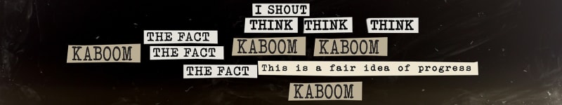 William Kentridge KABOOM!, 2018