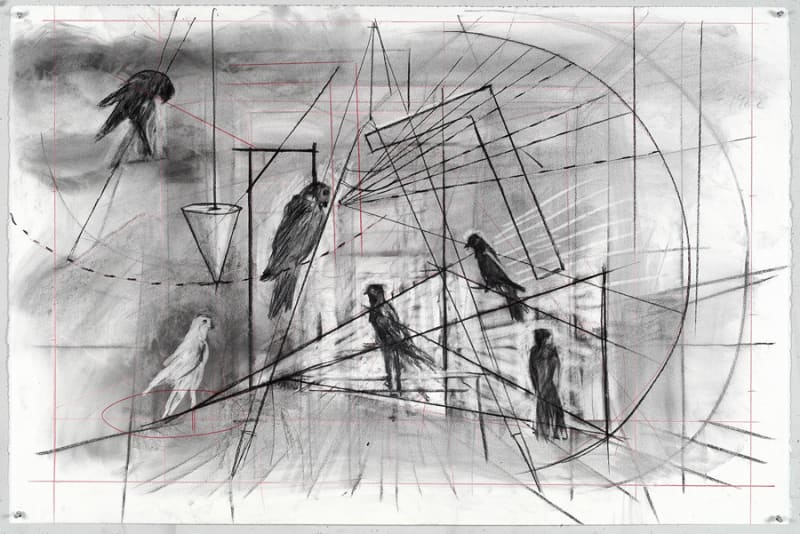 William Kentridge Drawing for 'Preparing the Flute', (Willliam Kentridge drawing III), 2005