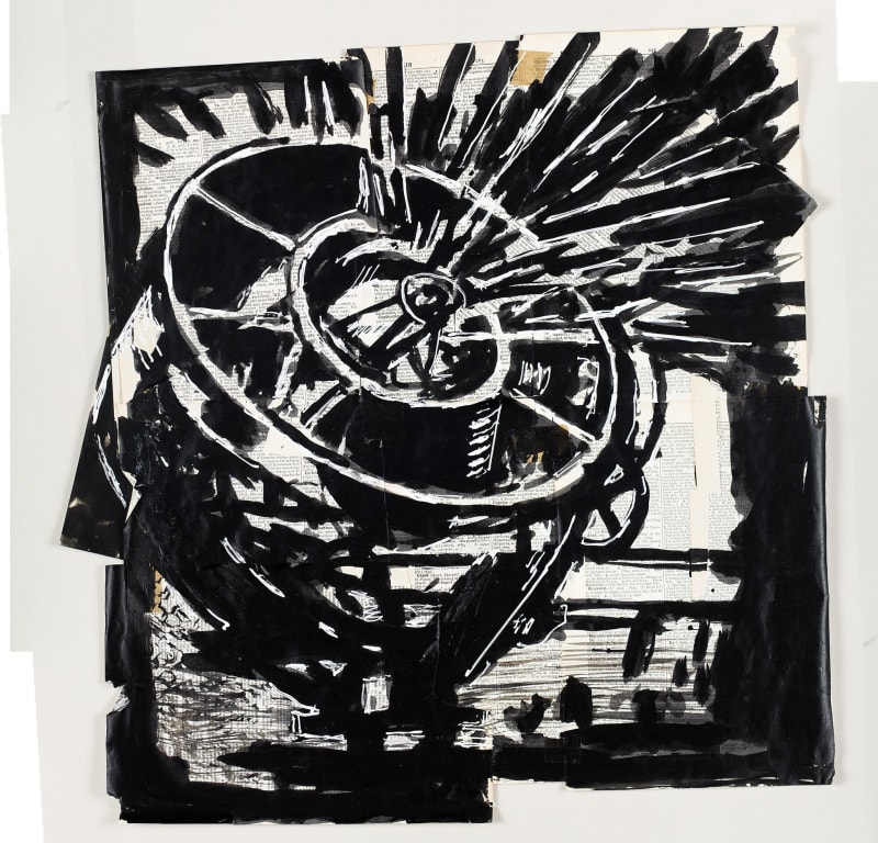 William Kentridge Drawing for 'Lulu', 2014