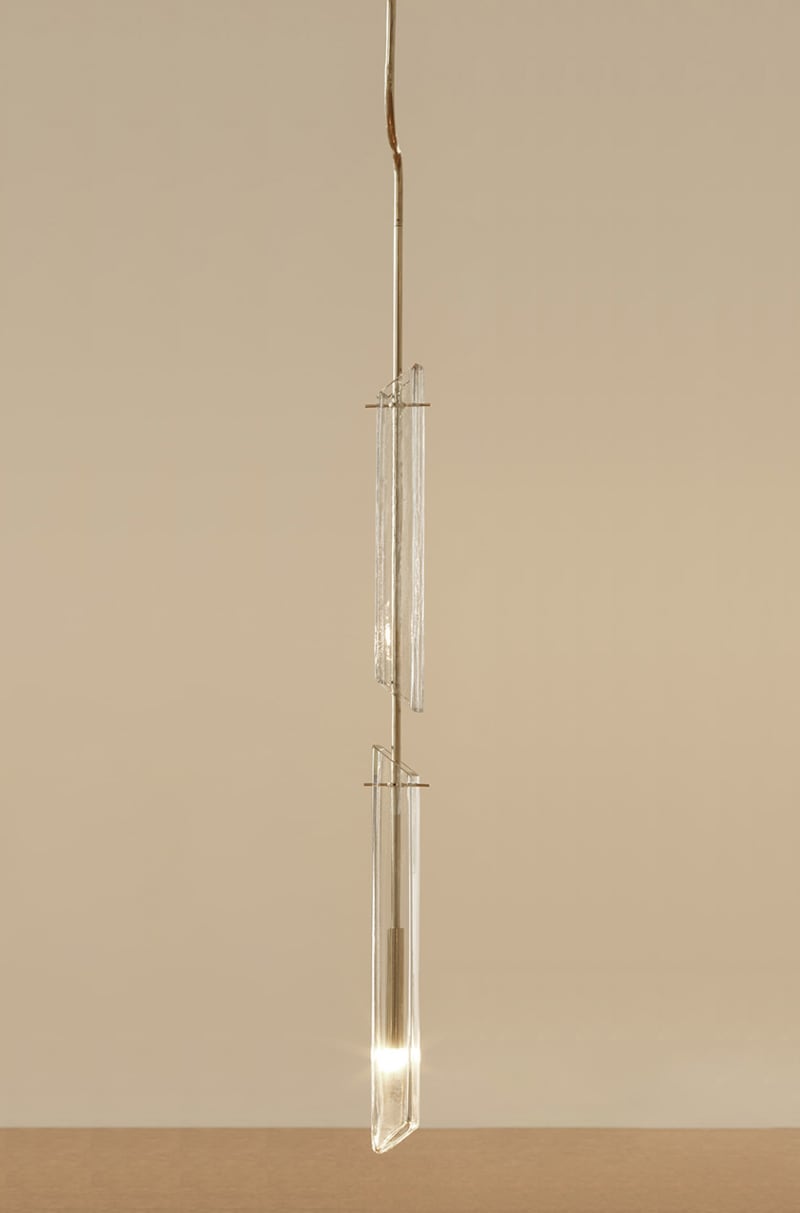 Leonor Antunes knot with double impression 4, 2018