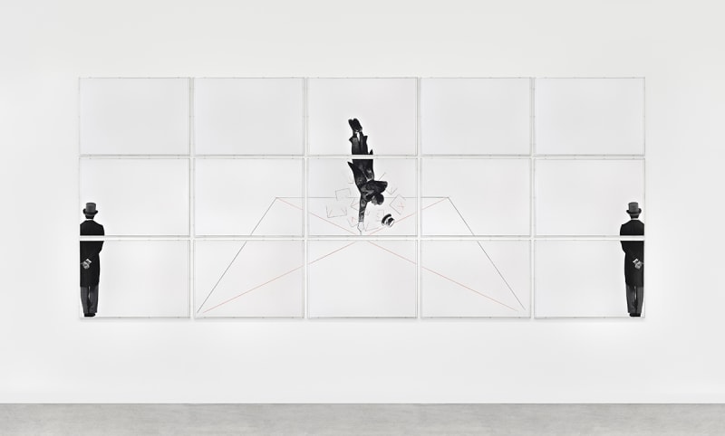 Giulio Paolini Caduta libera (suicida felice), 2018-2019