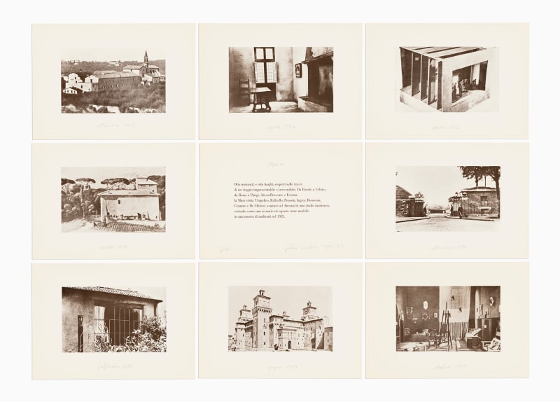 Giulio Paolini Museo [Museum], 1970-1973