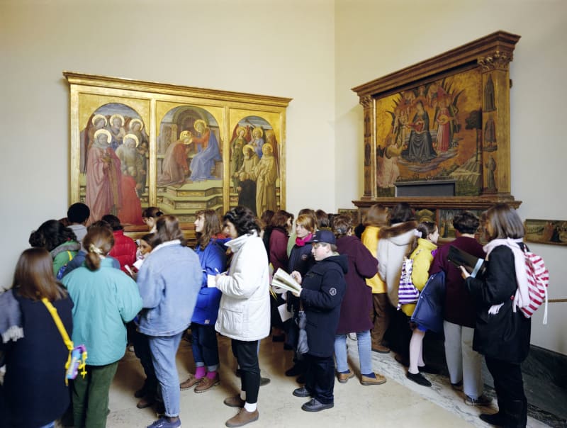 Thomas Struth Museo del Vaticano I, 1990