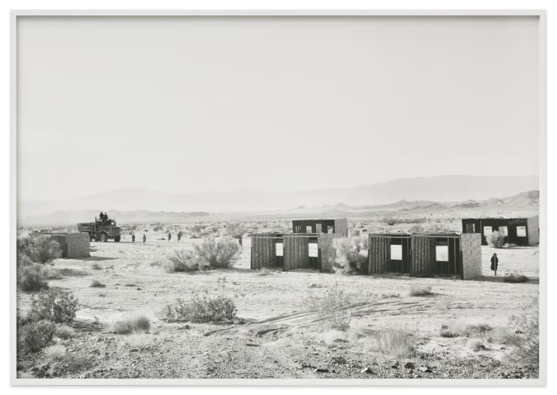An-My Lê Combat Support Service Operations, from 29 Palms, 2003-2004 Silver gelatin print Image: 26 1/2 x 38 in. (67.3...
