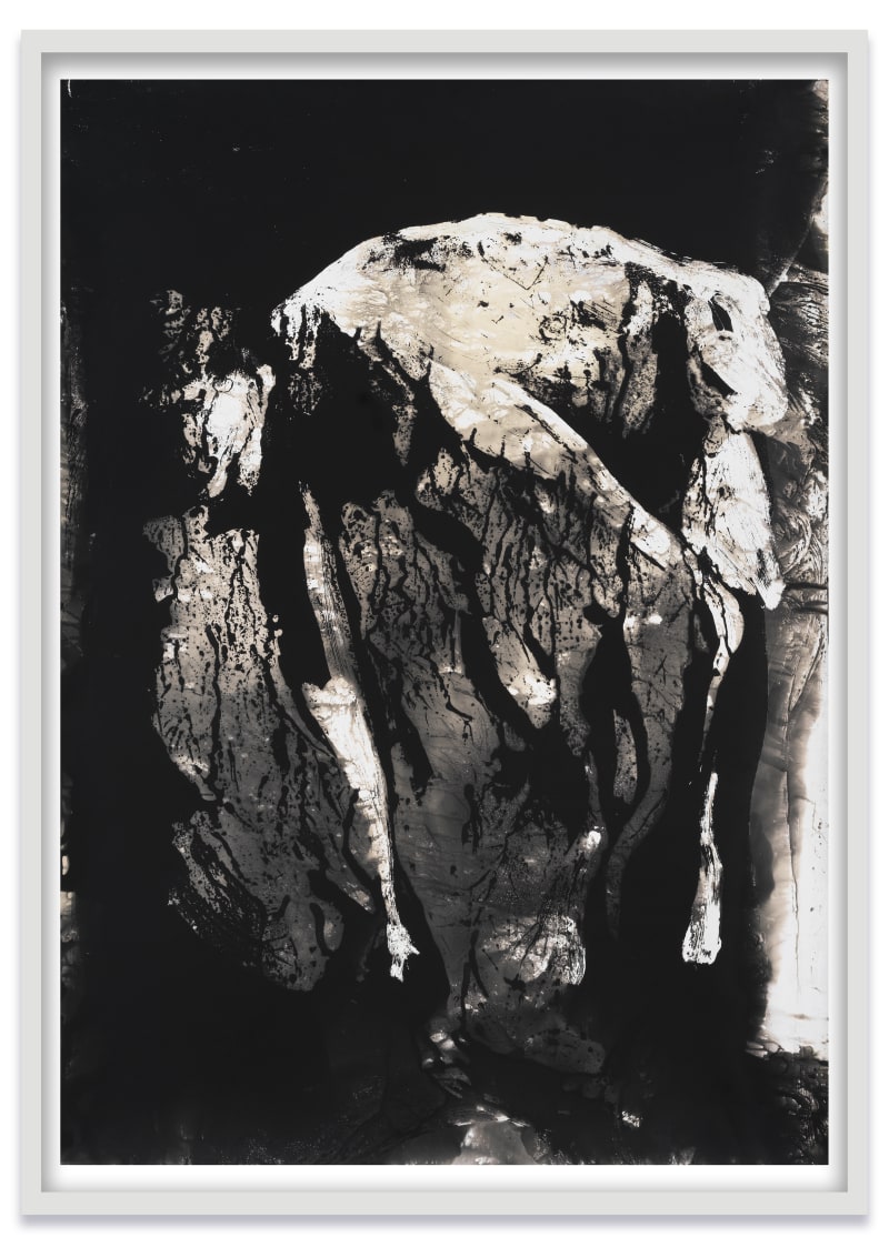 Matt Saunders All the borders of itself, 2019 Unique silver gelatin print on fiber paper 41 3/4 x 28 3/8...