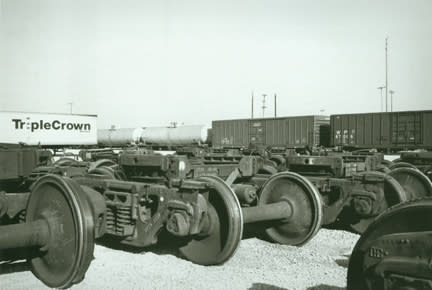 Lothar Baumgarten Norfolk Southern Corporation Calumet yard Chicago Illinois, 1989