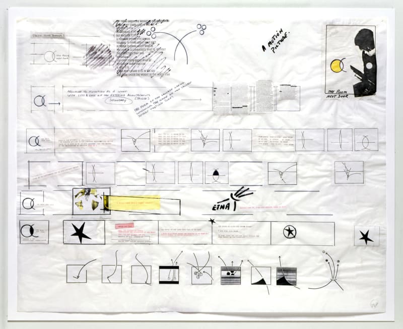 Lawrence Weiner Wild Blue Yonder #3, 2001