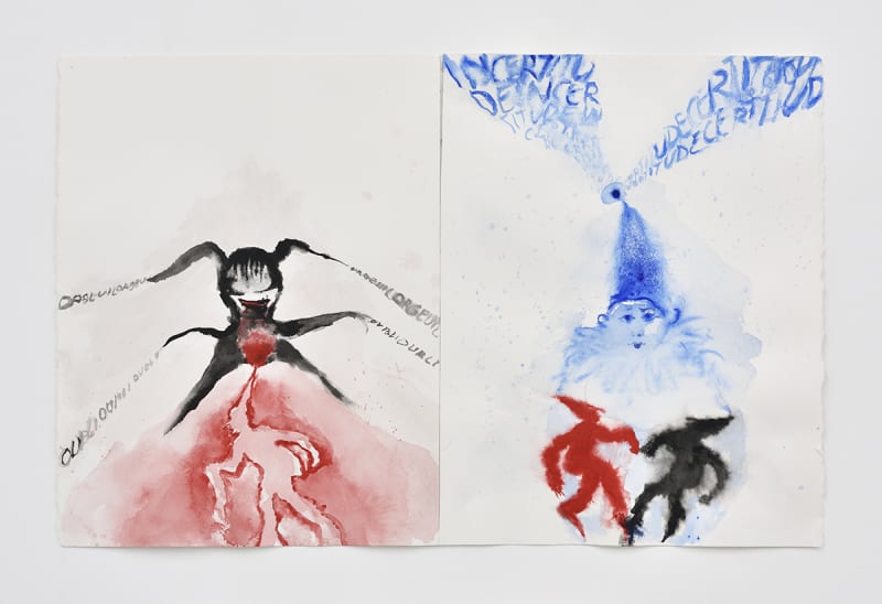 Annette Messager Les 3 Arlequins, 2019