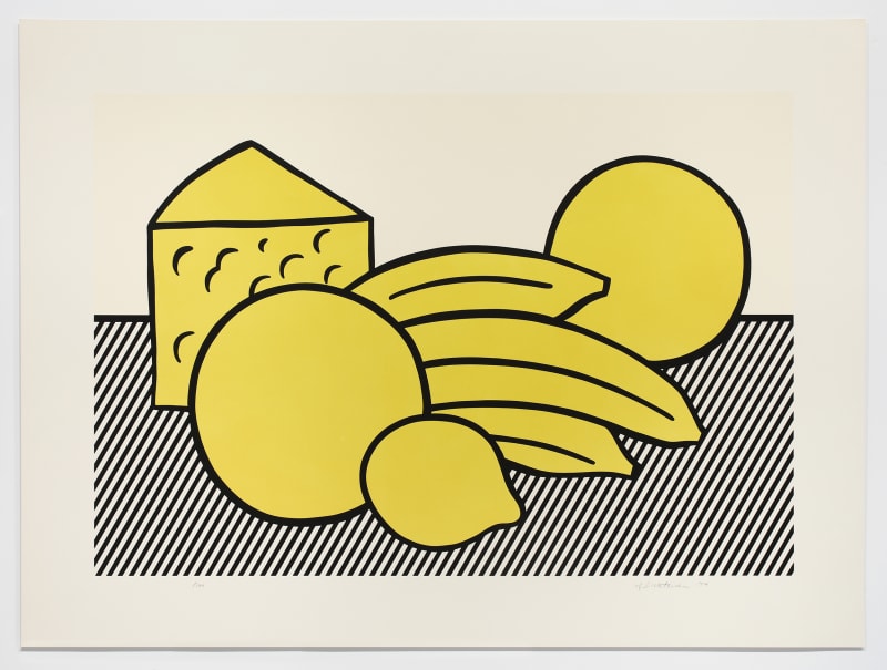 Roy Lichtenstein, Still Life: Yellow, 1974
