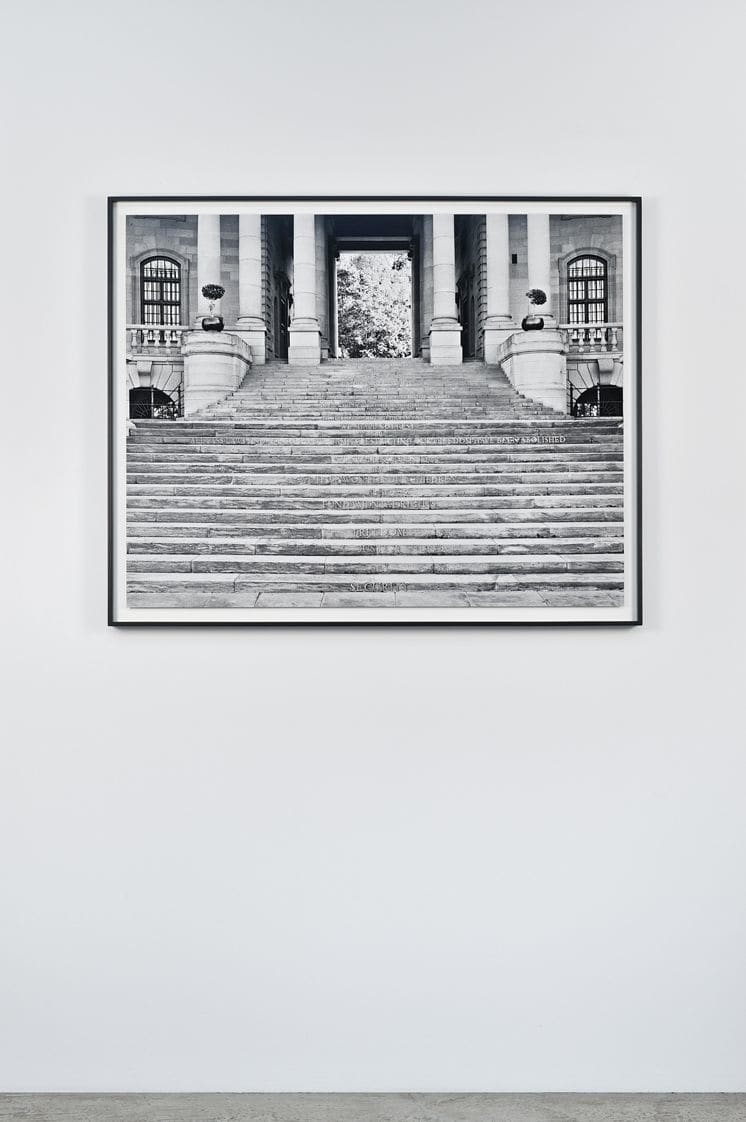 David Goldblatt Women's Monument, Union Buildings, Pretoria. 1 November 2013, 2013/printed 2014