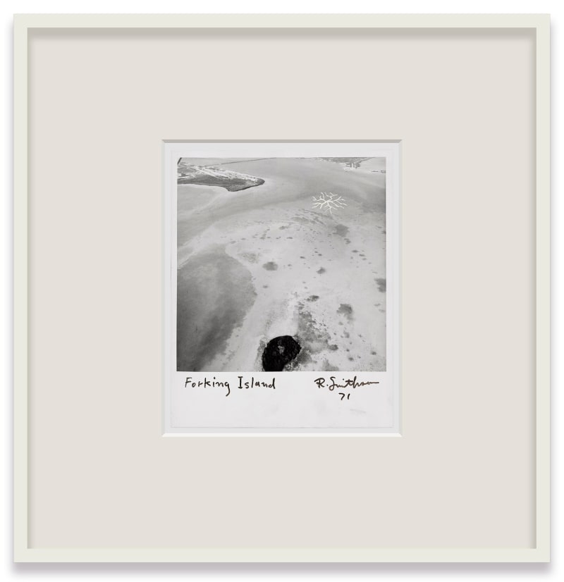 Robert Smithson Forking Island, 1971