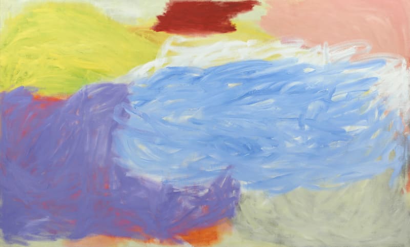 Jongsuk Yoon High Sun, 2024 Oil on canvas 90 1/2 x 149 5/8 x 1 1/8 in. (229.9 x 380...