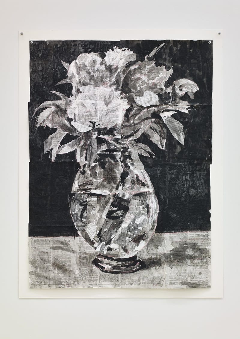 William Kentridge Manet 1 (Peonies), 2015