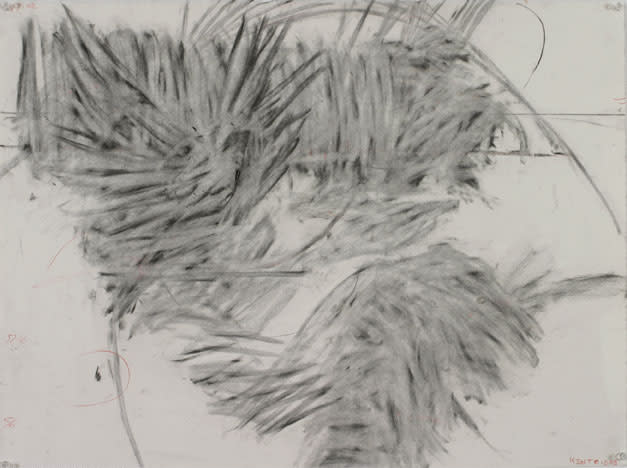 William Kentridge Drawing for 'Preparing the Flute', (Traces of birds flapping III), 2005