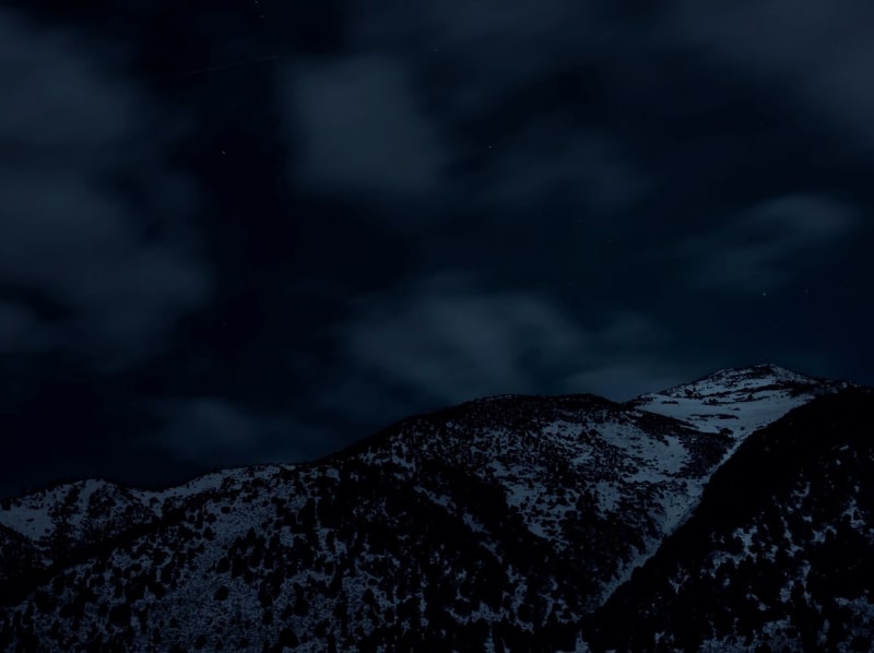 Trevor Paglen Subsatellite Ferret-D Over the Eastern Sierra (Electronic Intelligence Satellite; USA 3), 2012