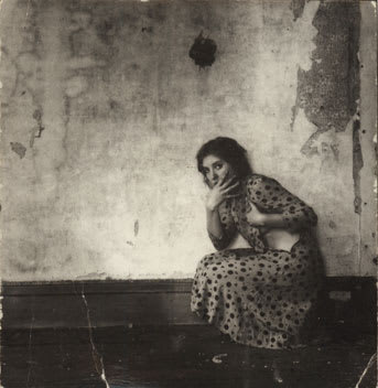 Francesca Woodman From Polka Dots series, Providence, Rhode Island, 1976
