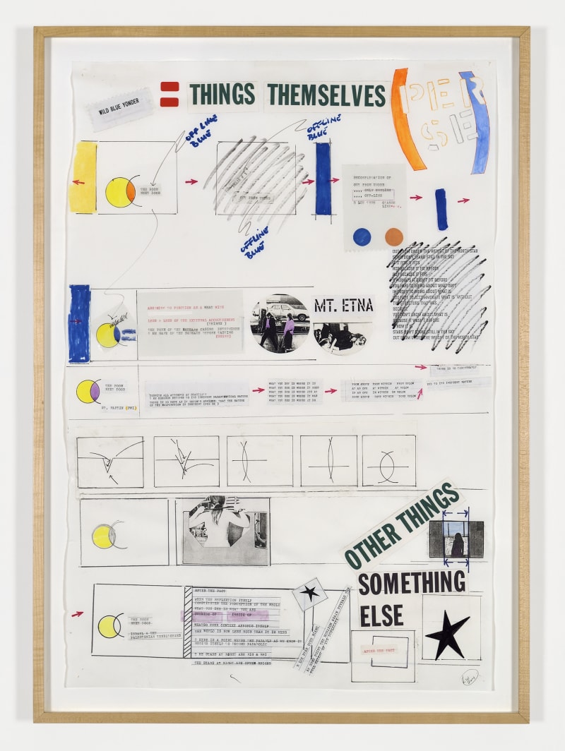 Lawrence Weiner Wild Blue Yonder #5, 2001