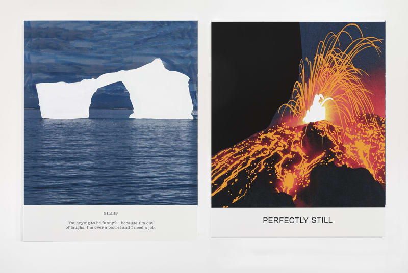 John Baldessari Hot & Cold Series: GILLIS You trying to be funny?.. PERFECTLY STILL, 2018